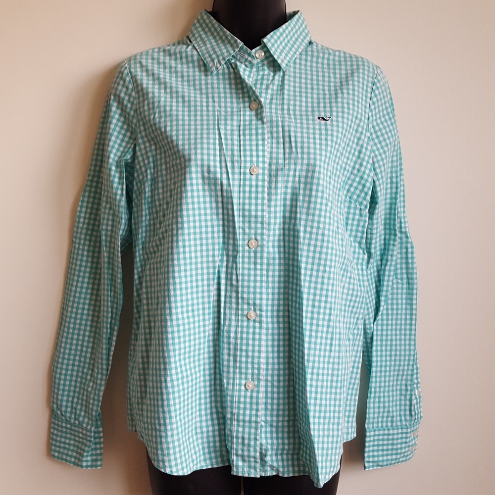 Vineyard Vines Button Up Long Sleeve Plaid Shirt - Picture 2 of 6